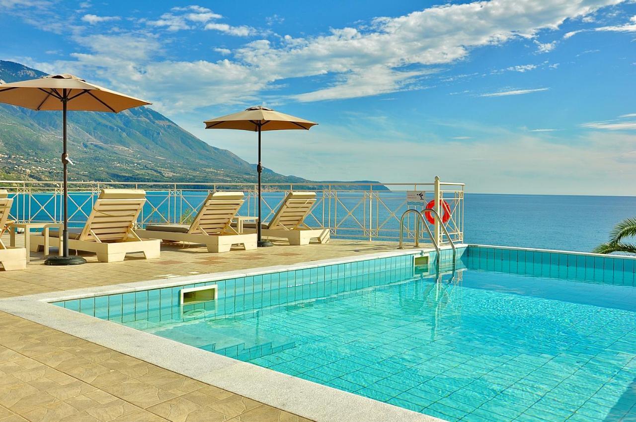 Stone Villa Kefaloniaprivatevillas Трапезаки Екстериор снимка
